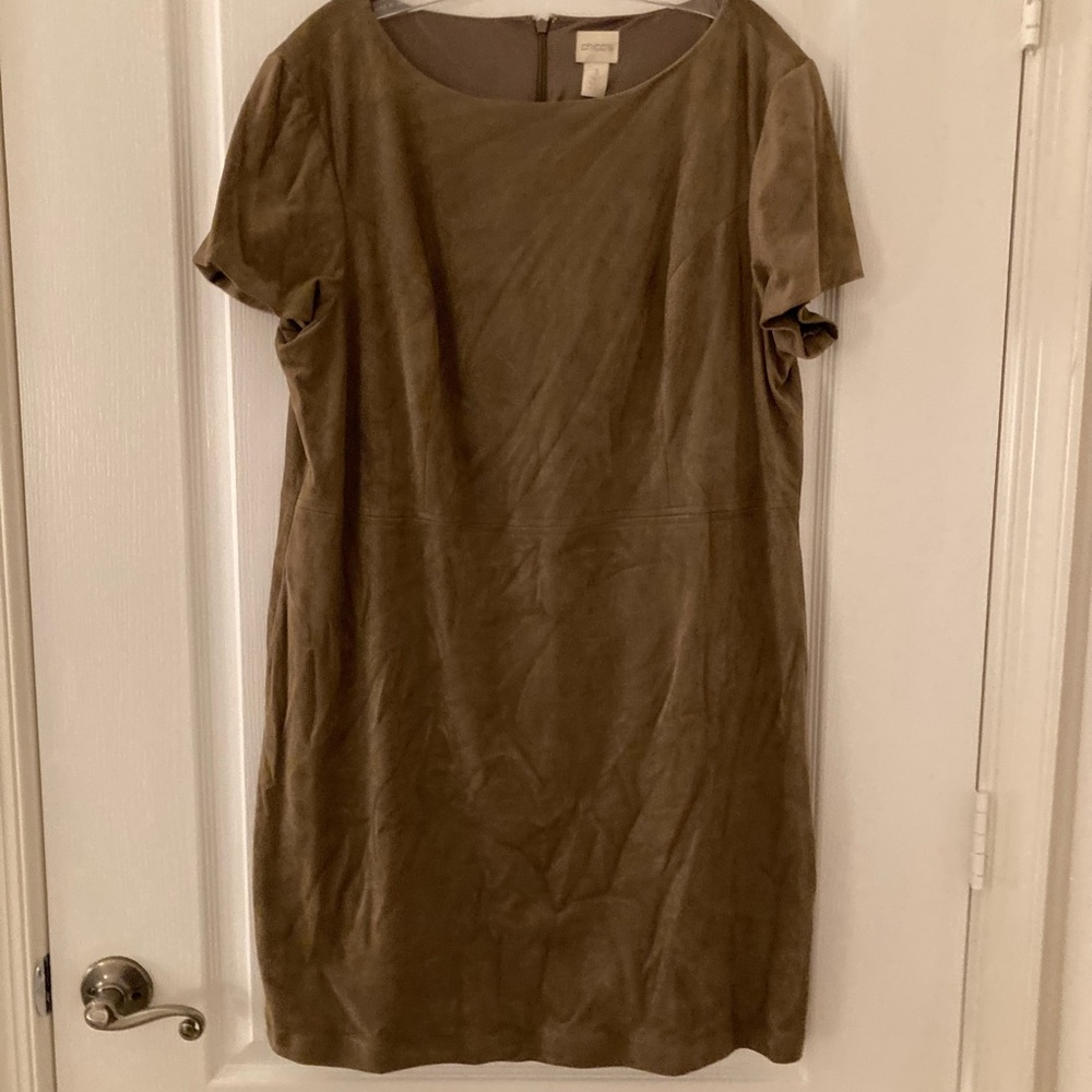 Suede Chicos dress (size 2.5)
